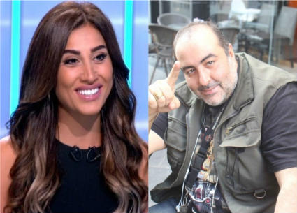 سامح عبد العزيز ودينا الشربيني