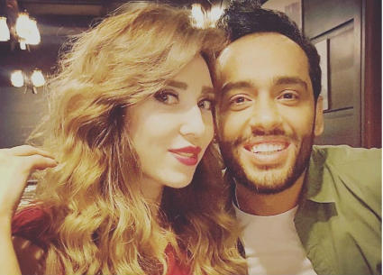 رامي جمال وزوجته