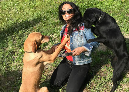 سلمى حايك تتحتفل بعيد الفصح في كرواتيا