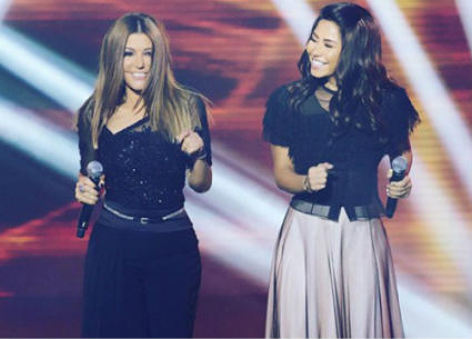 شيرين عبد الوهاب وسميرة سعيد