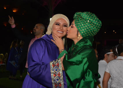 نجوم الفن والرياضة والإعلام في إفطار لمياء فهمي عبد الحميد