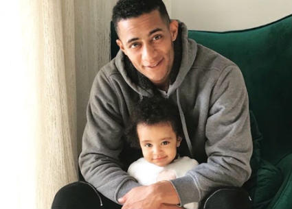 محمد رمضان وابنته كنز