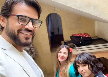 دنيا سمير غانم وسارة عبد الرحمن وسامو زين