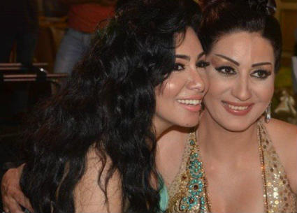 وفاء هامر وميرهان حسين