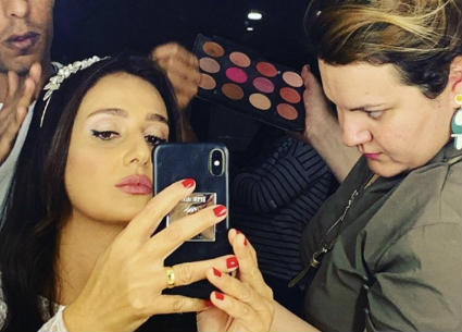 حلا شيحة في زلزال بطولة محمد رمضان 
