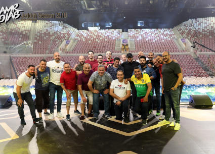 تجهيزات حفل عمرو دياب