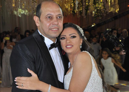 الكابتن أحمد سليمان يحتفل بزفاف ابنته