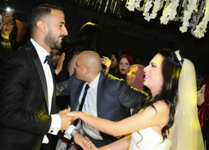 محمد مهران وعروسه