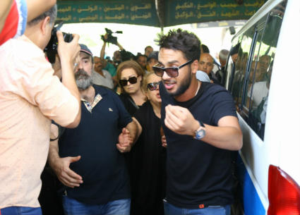 لحظة وصول سمية الألفي