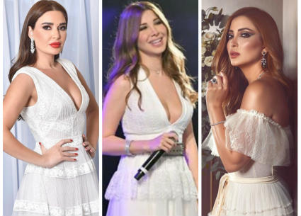 نسرين طافش ونانسي عجرم وسيرين عبد النور