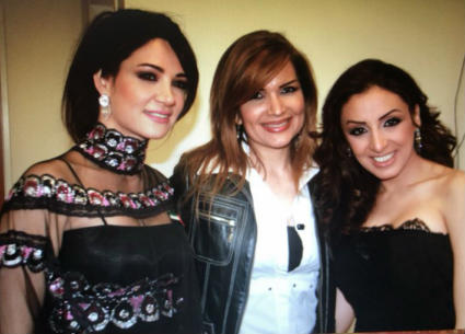 ديانا حداد وأنغام في برنامج &quot;نجم الخليج&quot;