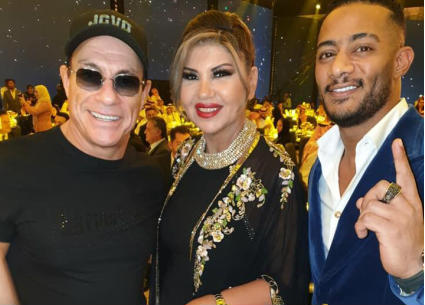 محمد رمضان وبوسي شلبي وفاندام