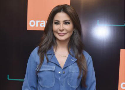 إليسا في مؤتمر صحفي منذ سنوات