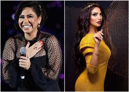 شيرين عبد الوهاب وسالي عبد السلام 