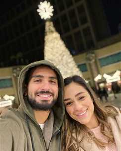 محمد الشرنوبي وخطيبته