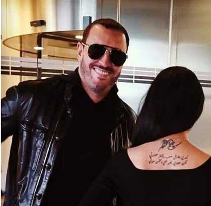 كاظم الساهر ومعجبة