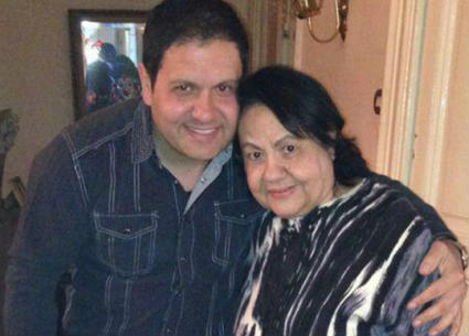 إدوارد ووالدته