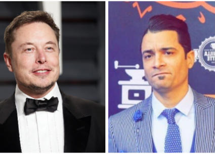 حسن شاكوش وإليون ماسك