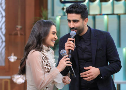 كارمن سليمان وزوجها