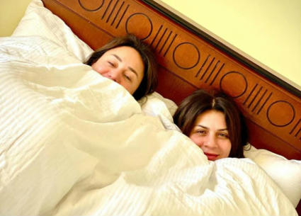 نجلاء بدر وإنجي علي