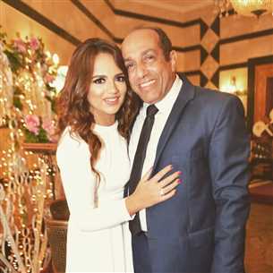 أحمد صيام وابنته