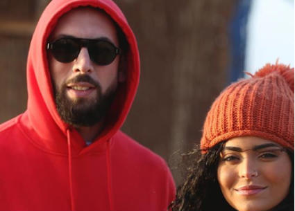 أسماء جلال وتامر هاشم