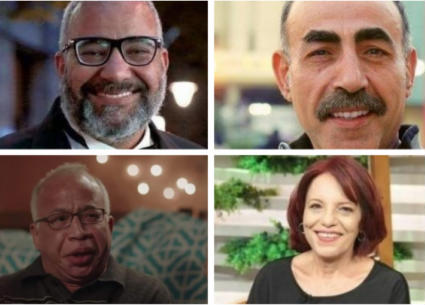 محمد عبد العظيم وشريف دسوقي وعارفة عبد الرسول وبيومي فؤاد