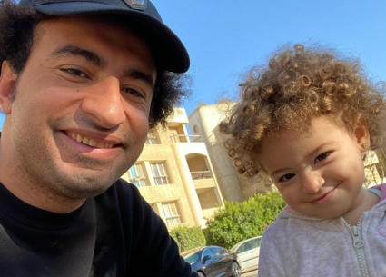 علي ربيع وابنته مليكة