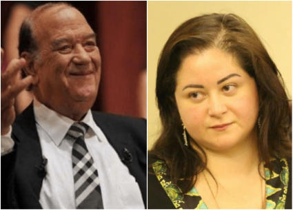 مي نور الشريف وحسن حسني