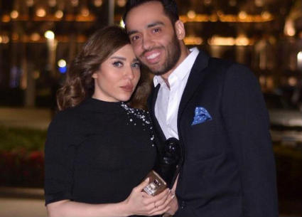 رامي جمال وزوجته ناريمان