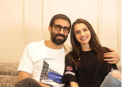 كارمن سليمان ومصطفى جاد