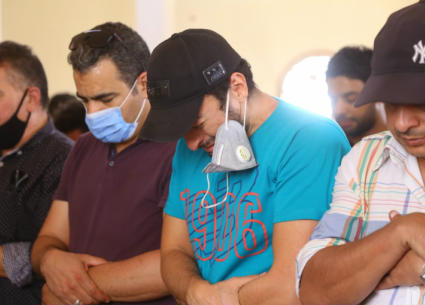 جنازة والدة حمادة هلال