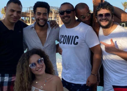 مصطفى خاطر وأحمد السقا وخالد أنور وشيري عادل والشيف علاء الشربيني ومحمود سالم