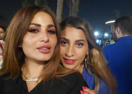 دينا الشربيني وزوجة الفيشاوي