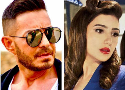 مي عمر وأحمد زاهر