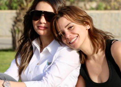 إيمان العاصي ودينا فؤاد