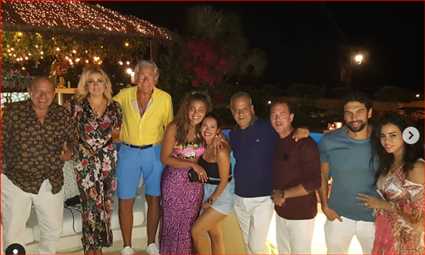 النجوم في سهرة ريهام حجاج