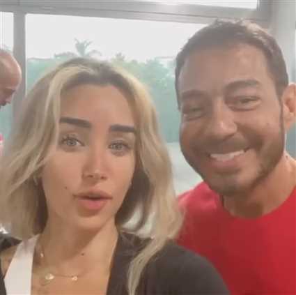 هنا الزاهد وأحمد زاهر