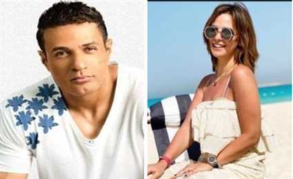 إيمان العاصي ومحمد نور