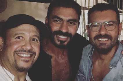 هشام عباس وعمرو يوسف وخالد سليم