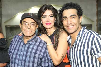 سمير صبري مع ميدو عادل ولقاء سويدان