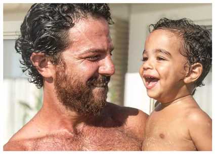 عمر الشناوي ونجله