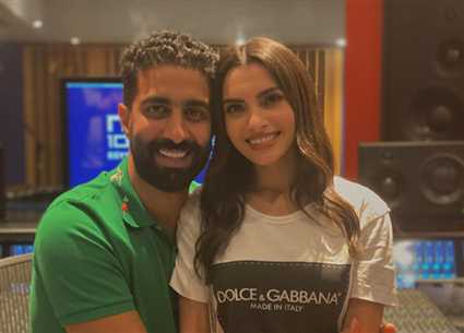 كارمن سليمان ومصطفى جاد