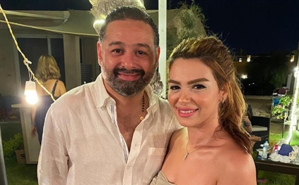 أمير شاهين وزوجته