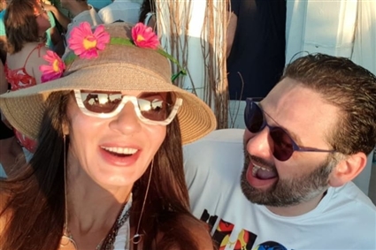 أمير شاهين ونجلاء بدر