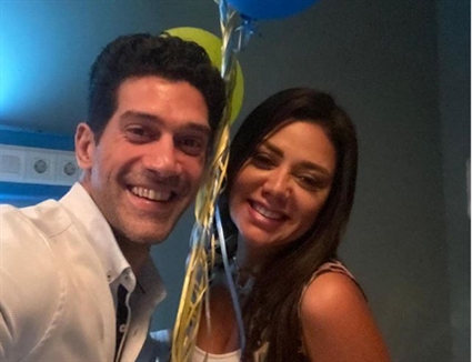 رانيا يوسف وأحمد مجدي