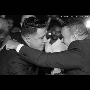 محمود الليثي في زفاف حمو بيكا