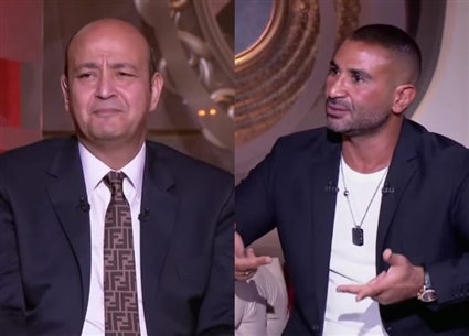 أحمد سعد وعمرو أديب