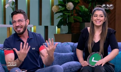 ليلى زاهر ووالدها