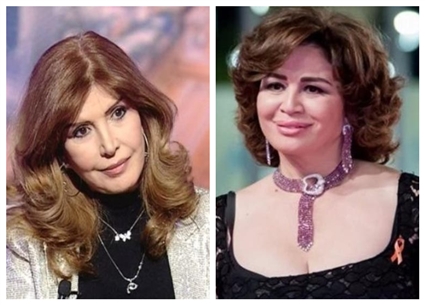 ميرفت أمين وإلهام شاهين